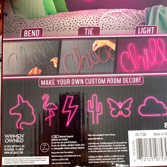 Neon Sign Kit Make Your Own Sign - Picture 5 of 5